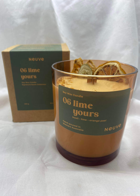 Lime Yours Candle