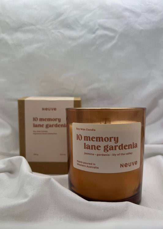 Memory Lane Gardenia Candle